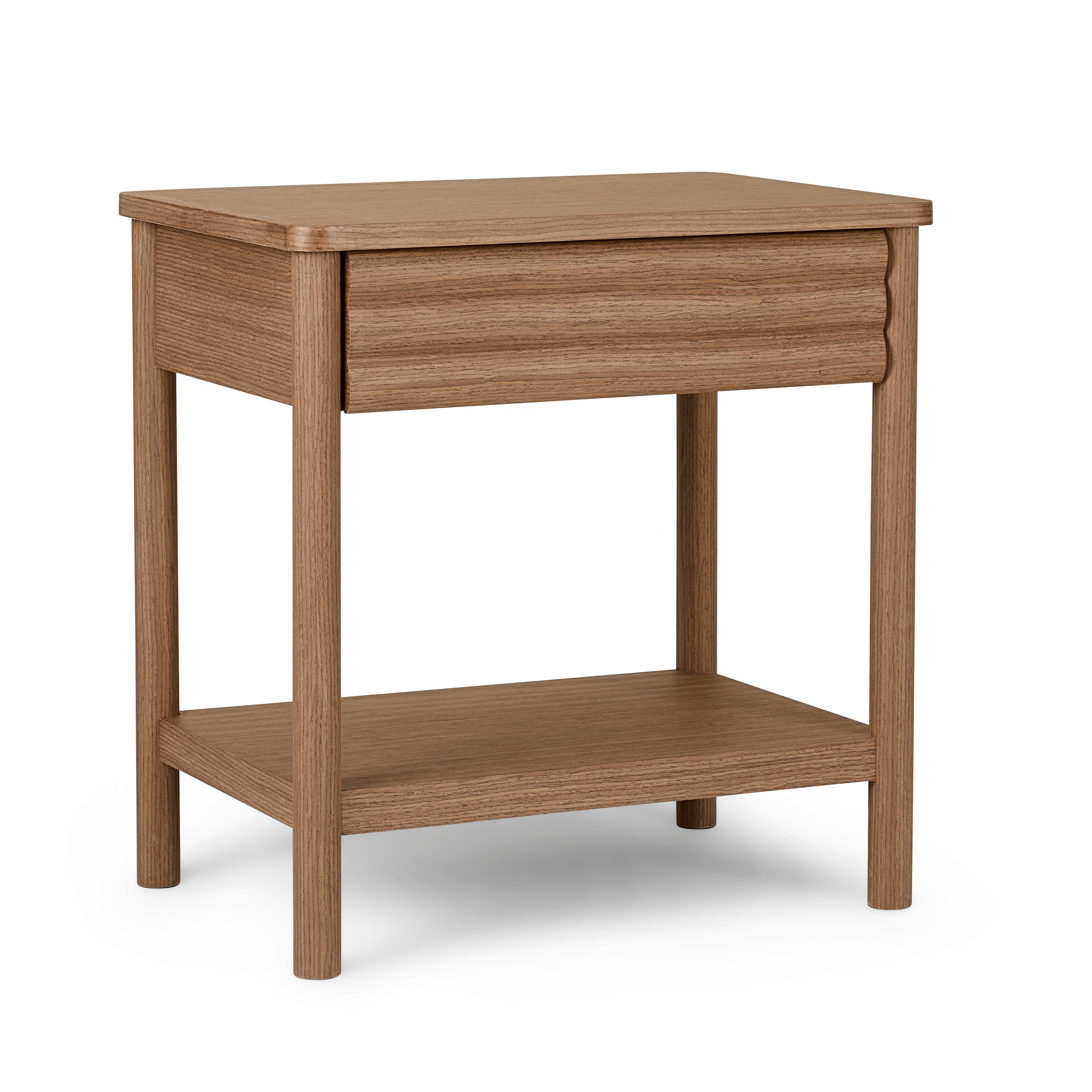 Zander Brown Bedside Table