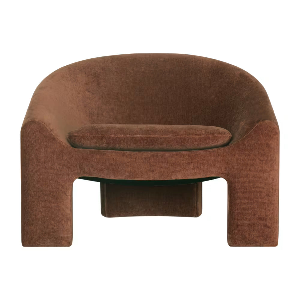 Blaire Accent Chair Muse Rust