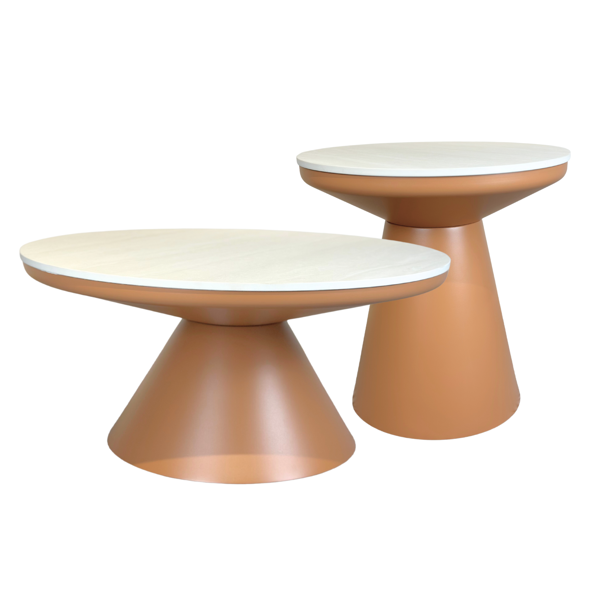 Milan Outdoor End Table - Sandstone