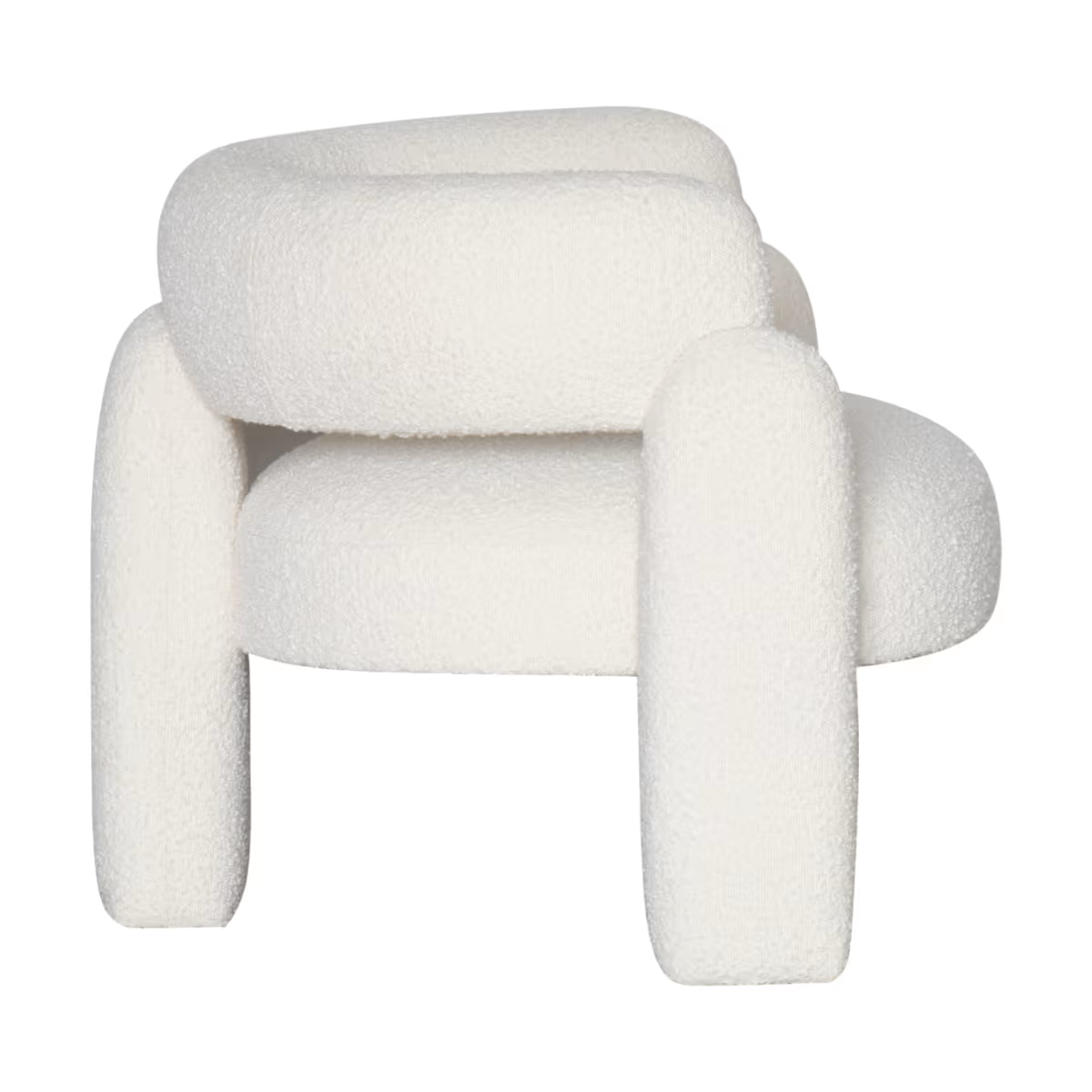 Riga Occasional Chair Boucle Ivory