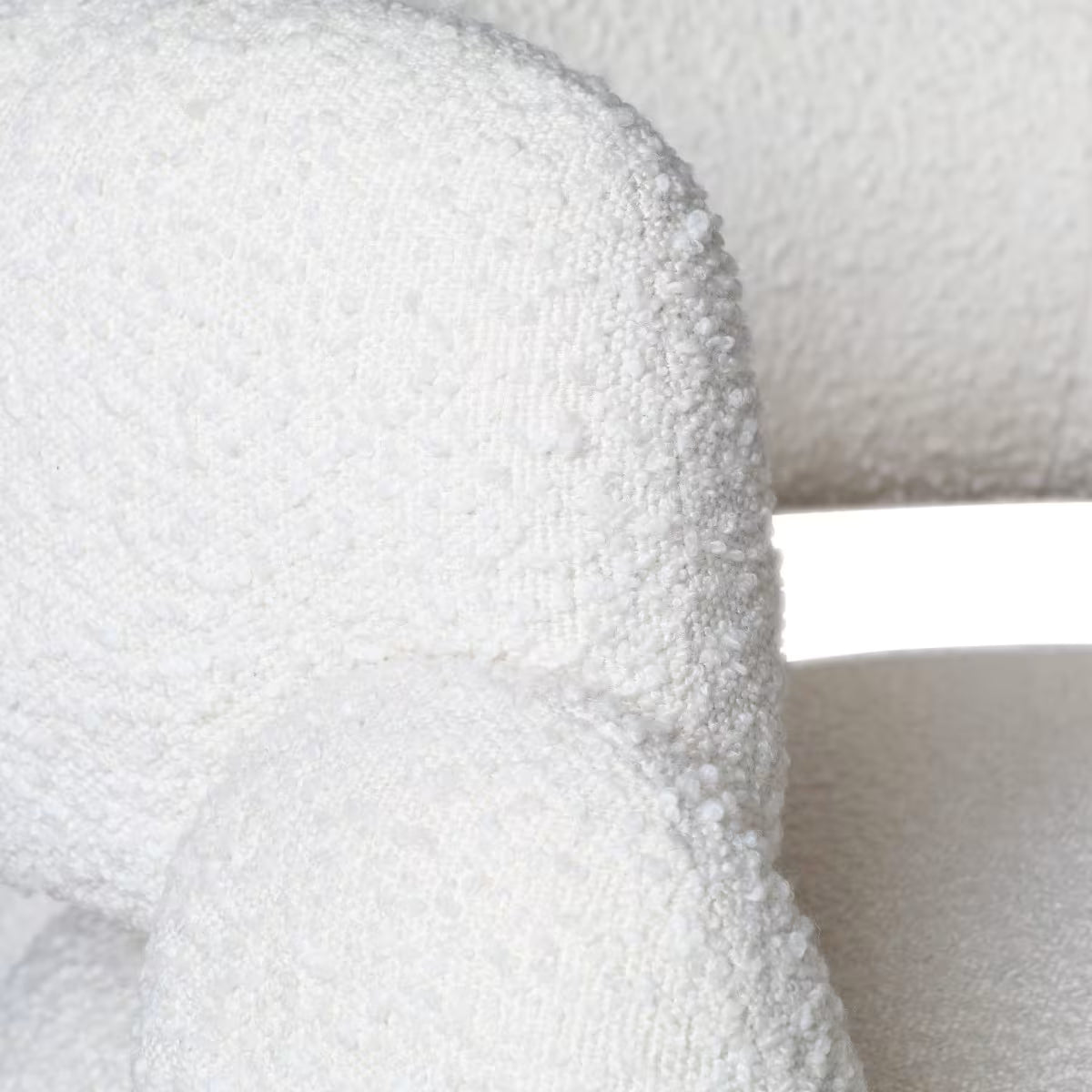 Riga Occasional Chair Boucle Ivory