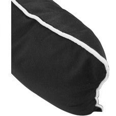 Black Basic Outdoor Cushion with piping 50x50cm - Olan Living