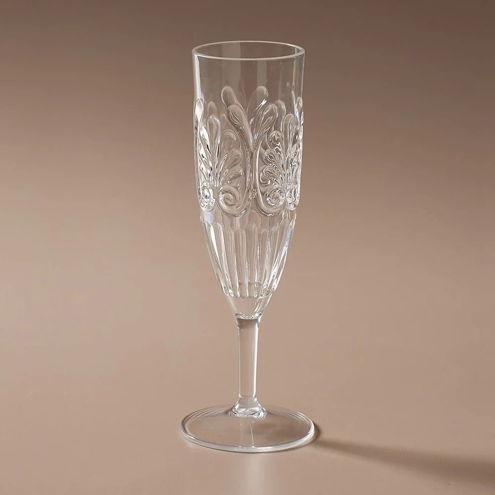 Acrylic Champagne Flute - Olan Living