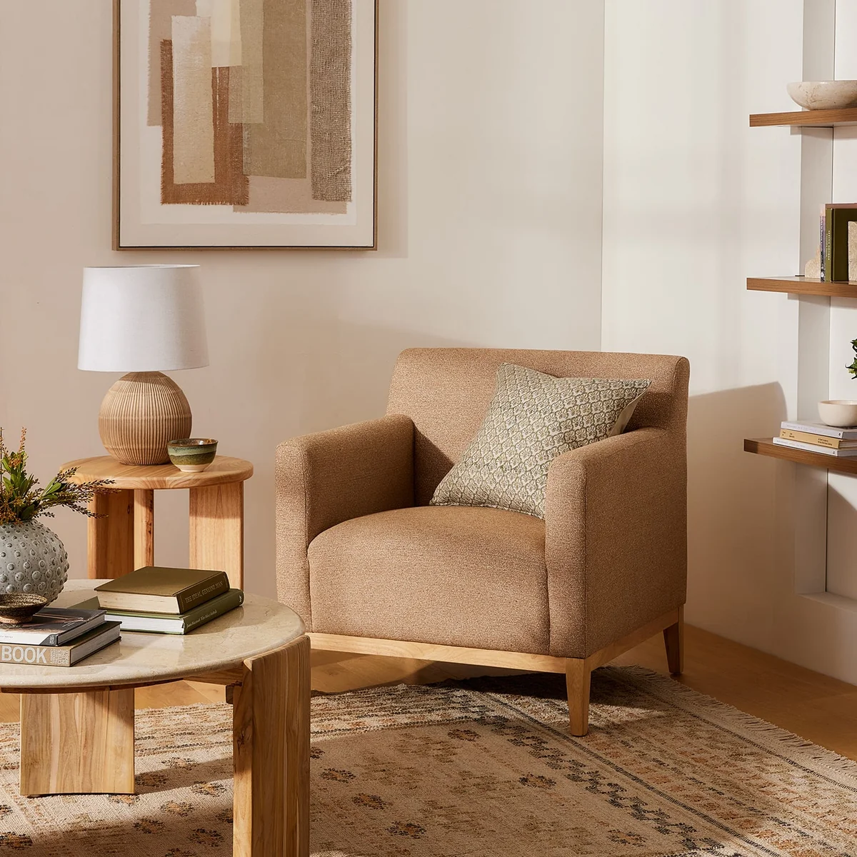 Mocha Colour Furniture and Wall Texture Paint: How to Build a Warm, Modern Interior With Olan Living