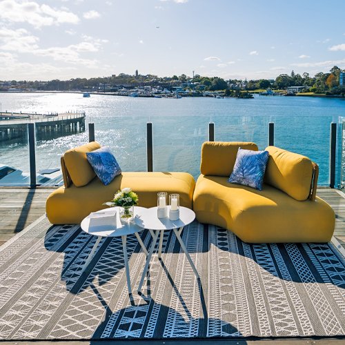 Step Up Your Outdoor Space: Choosing the Perfect Rug for Your Patio - Olan Living