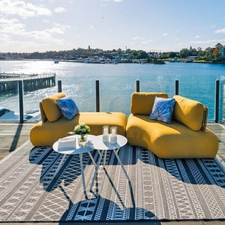 Step Up Your Outdoor Space: Choosing the Perfect Rug for Your Patio - Olan Living