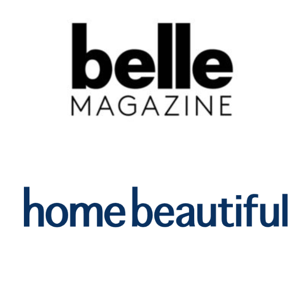 Logo belle magazine home beautiful