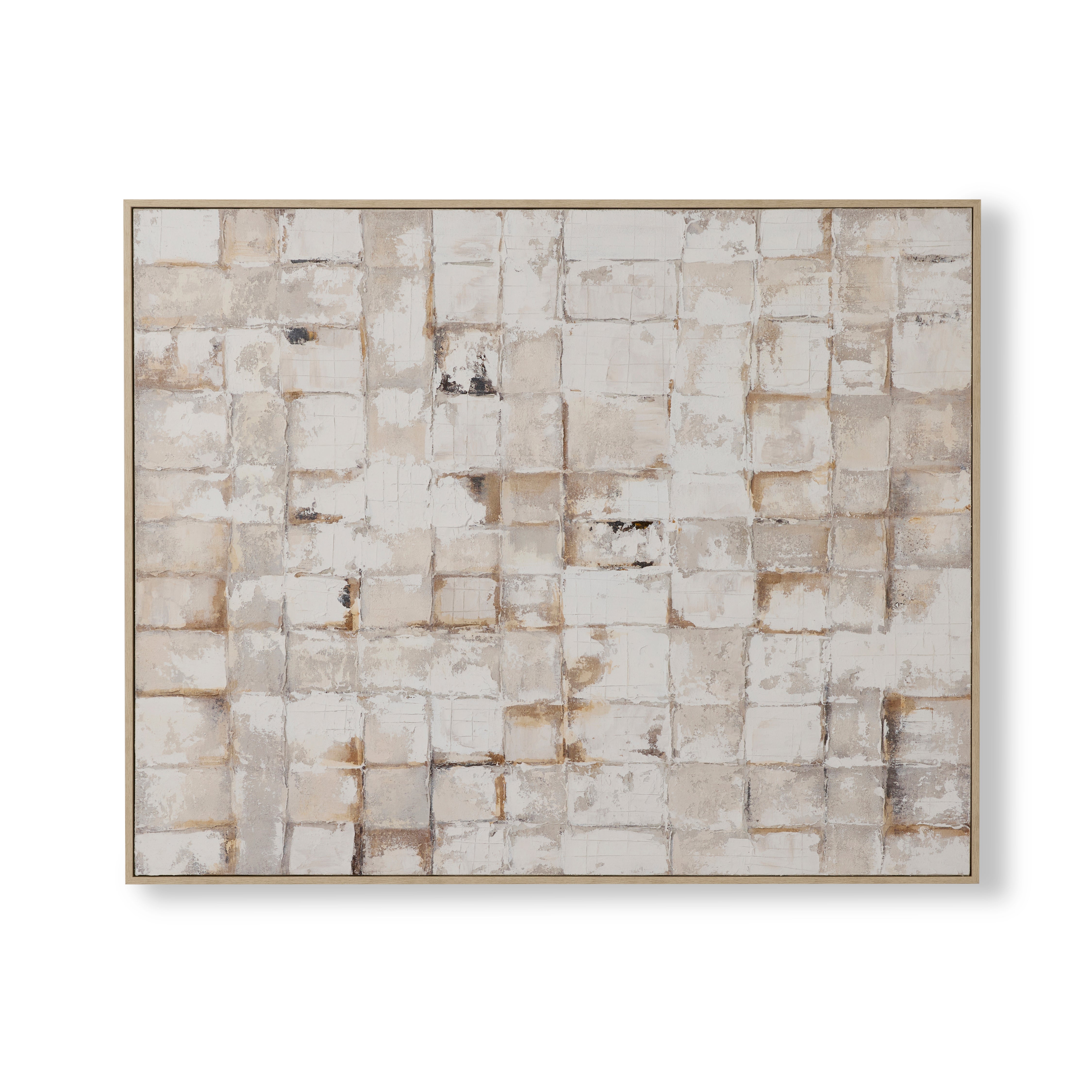 Wentworth Neutral Wall Art 100x80cm