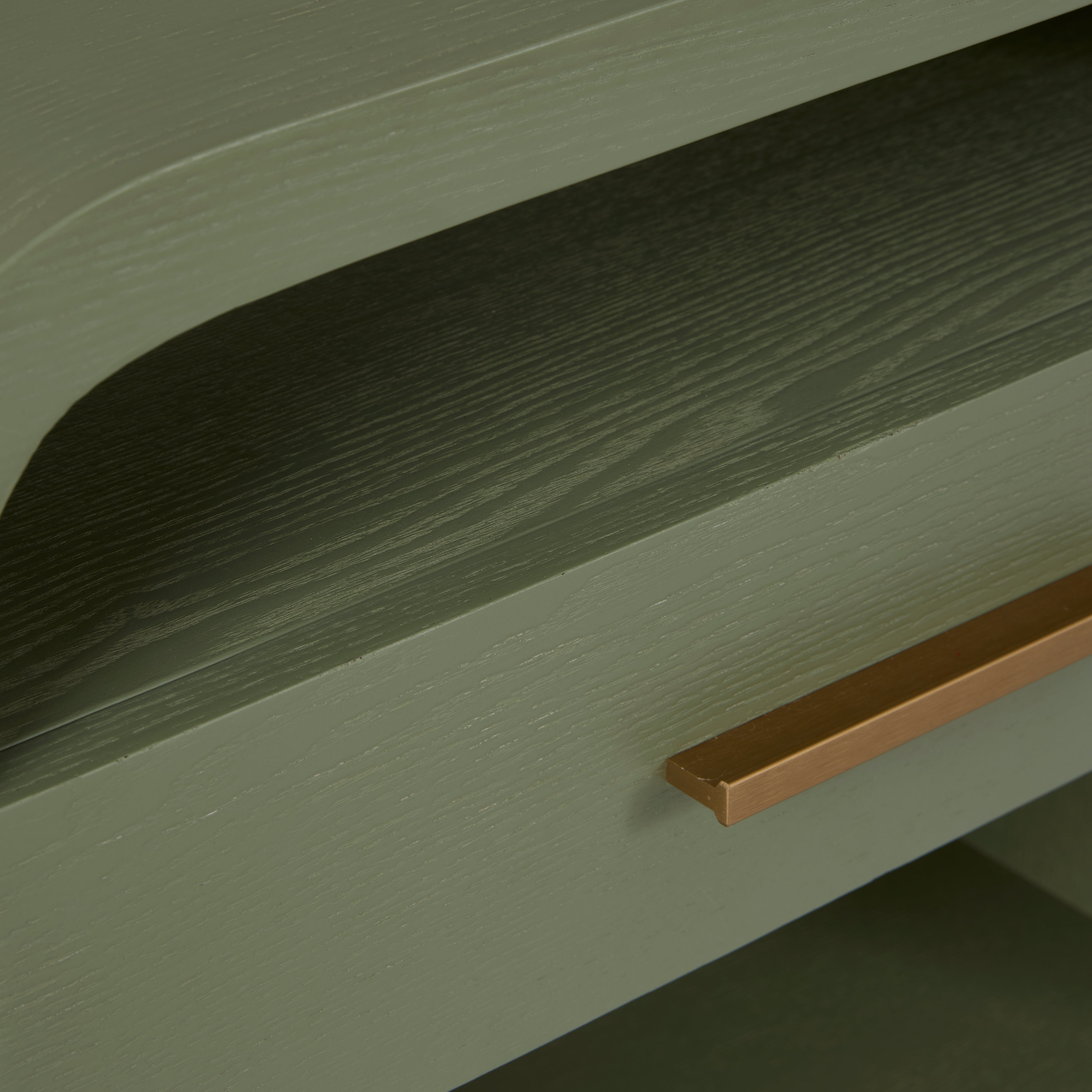 Verity Green Bedside Table