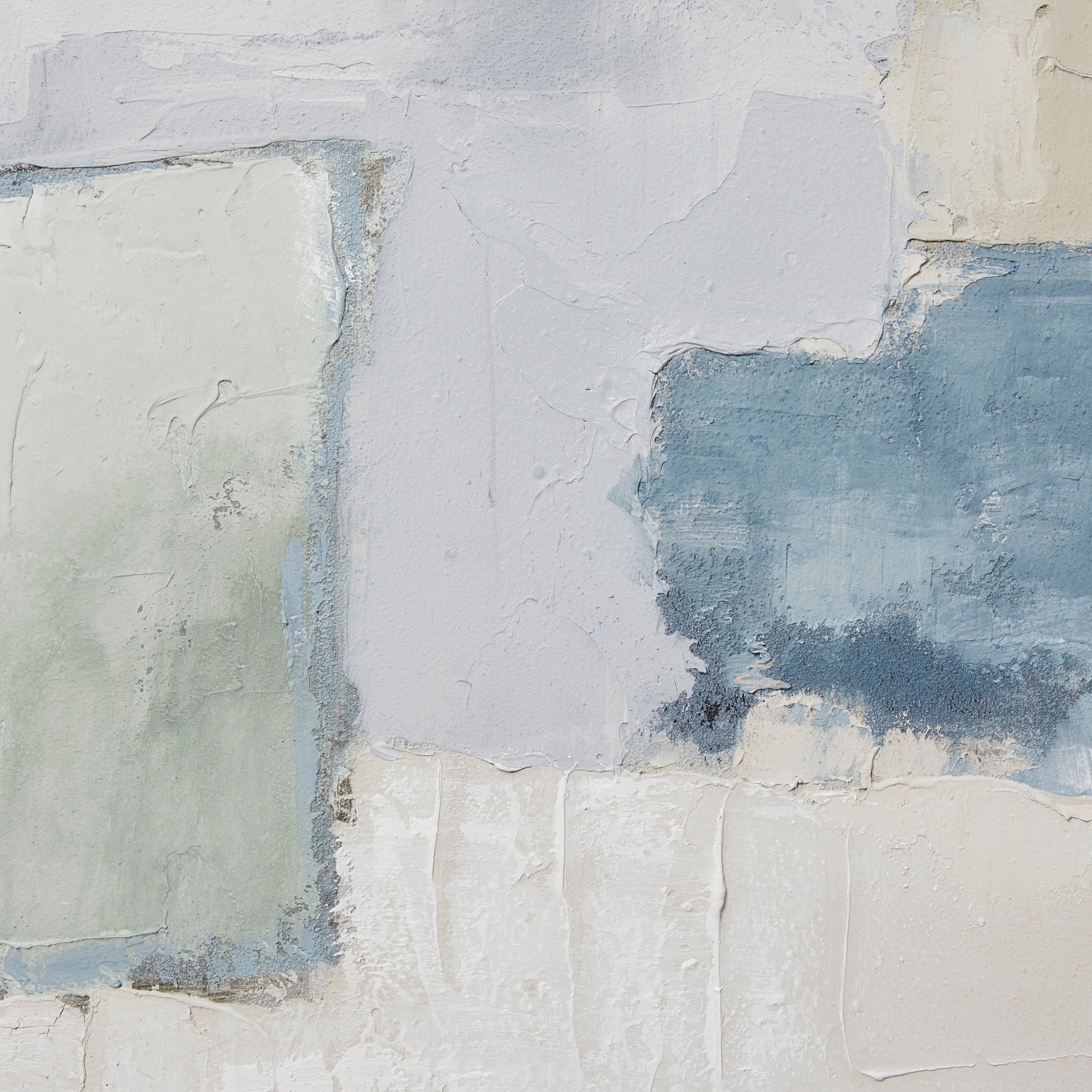 Jarah Blue/Green Rectangle Canvas 80x100cm Set of 2