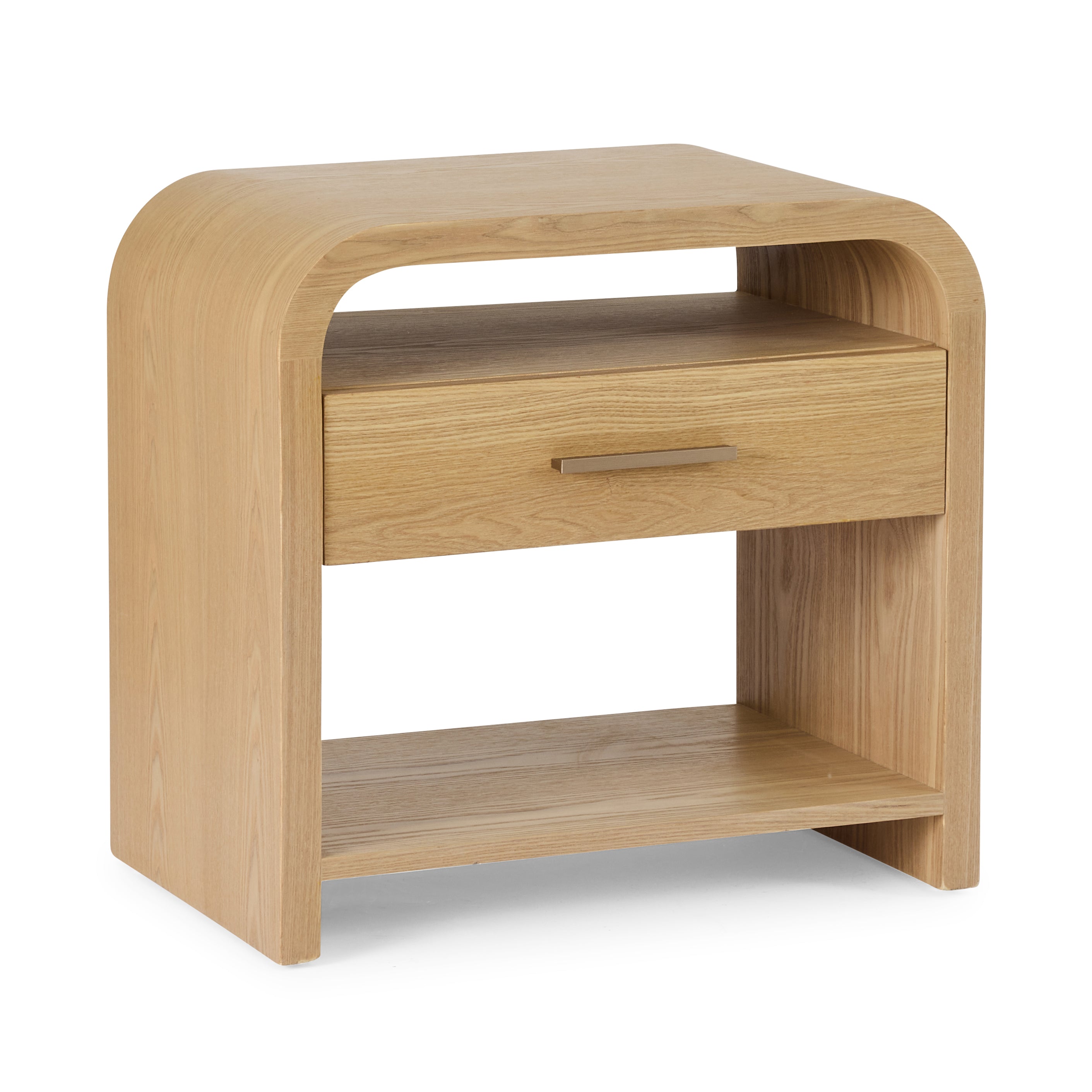 Verity Natural Bedside Table