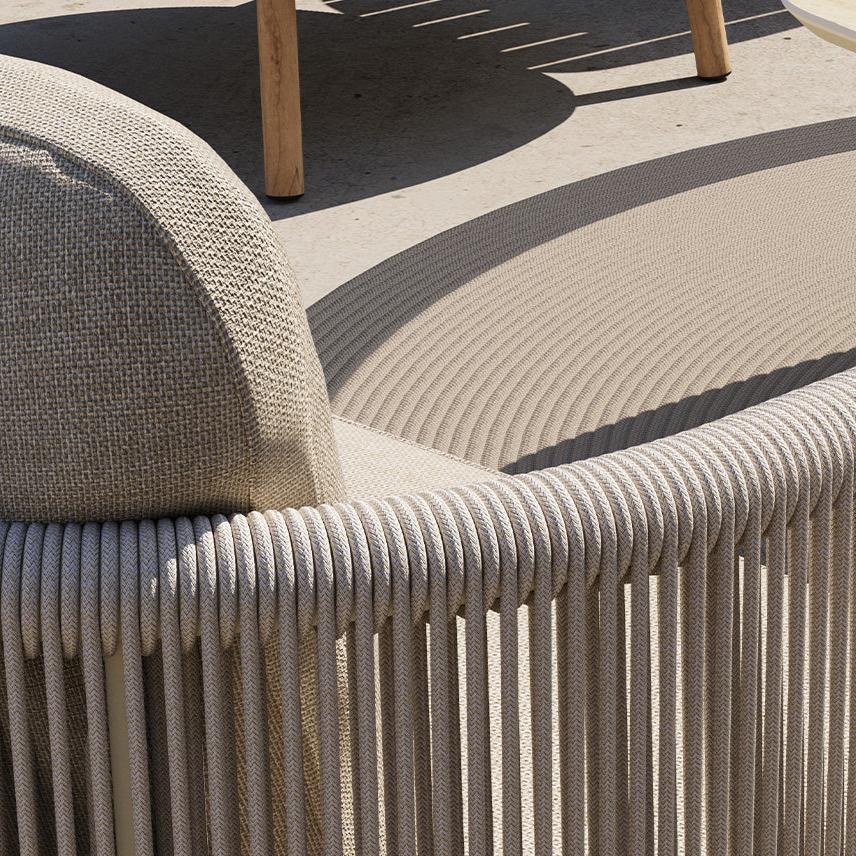 Chloe Outdoor 3-Seater Sofa - Beige (Pre-Order)