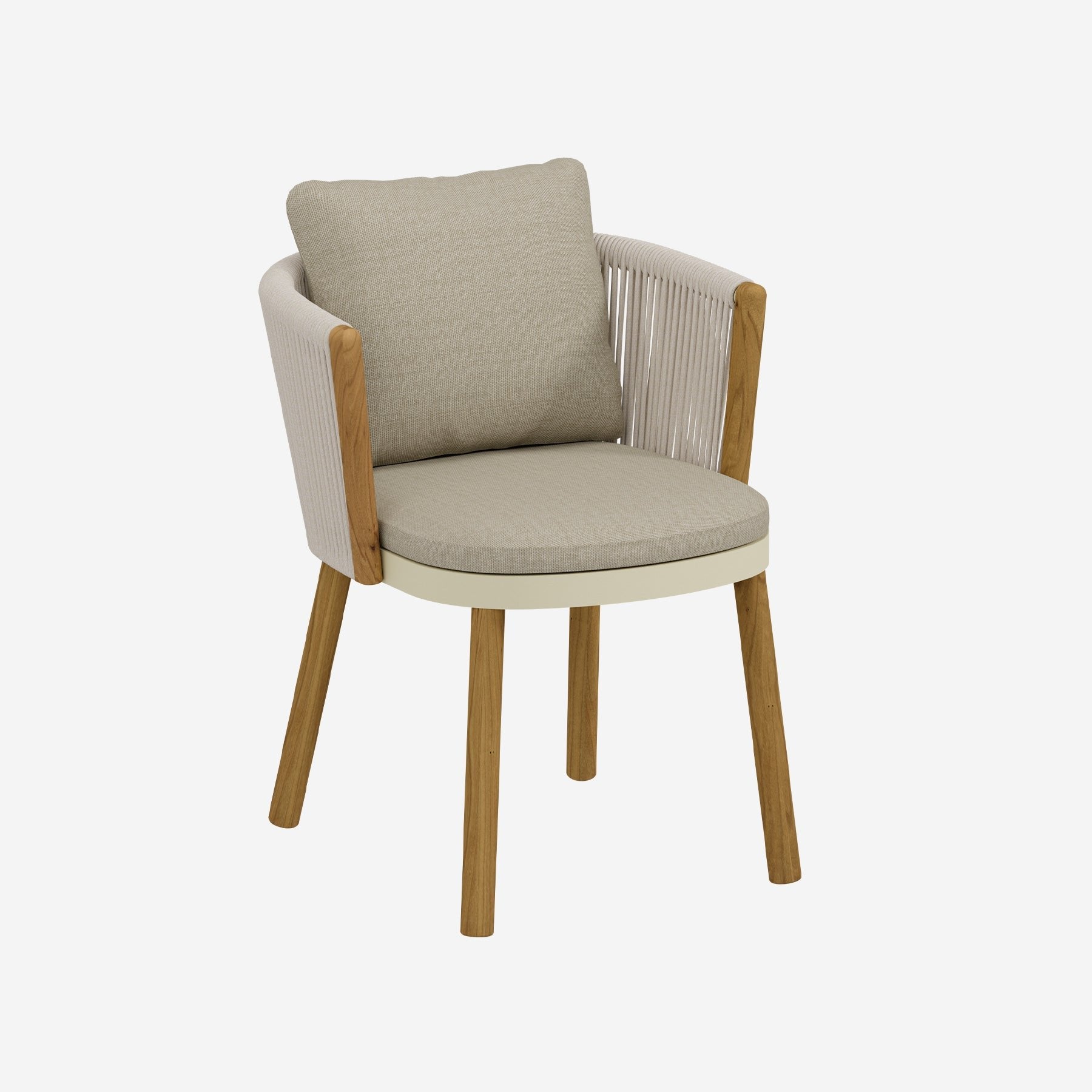 Chloe Outdoor Dining Chair - Beige (Pre-Order)