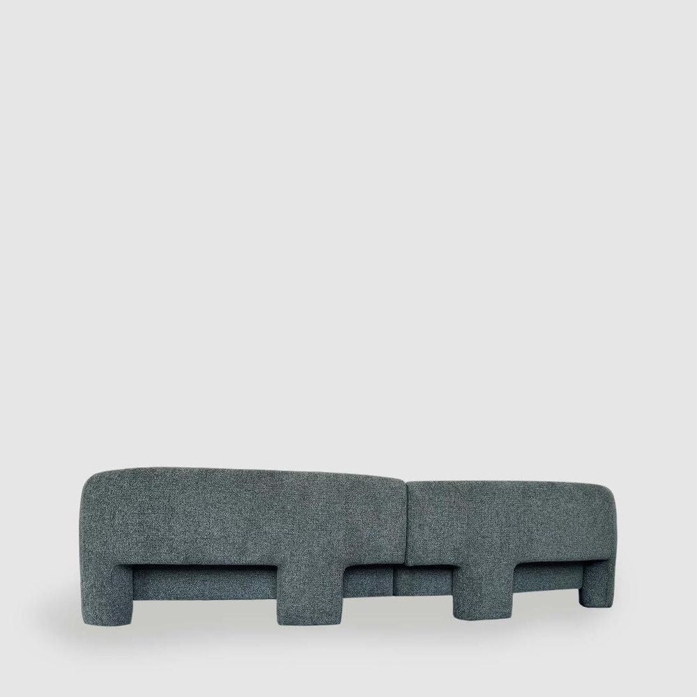 Ray 5 Seater Sofa Green