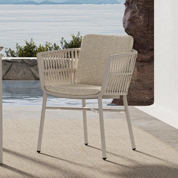 Haley Outdoor Dining Chair - (Pre-Order)