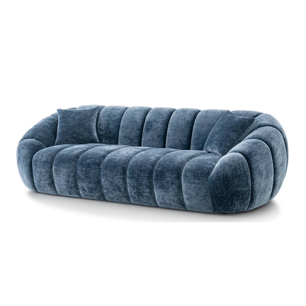 Aurora 3 Seater sofa - Midnight Blue