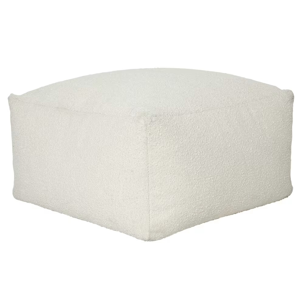 Arlette Boucle Pouf - 66cm x 66cm x 35cm