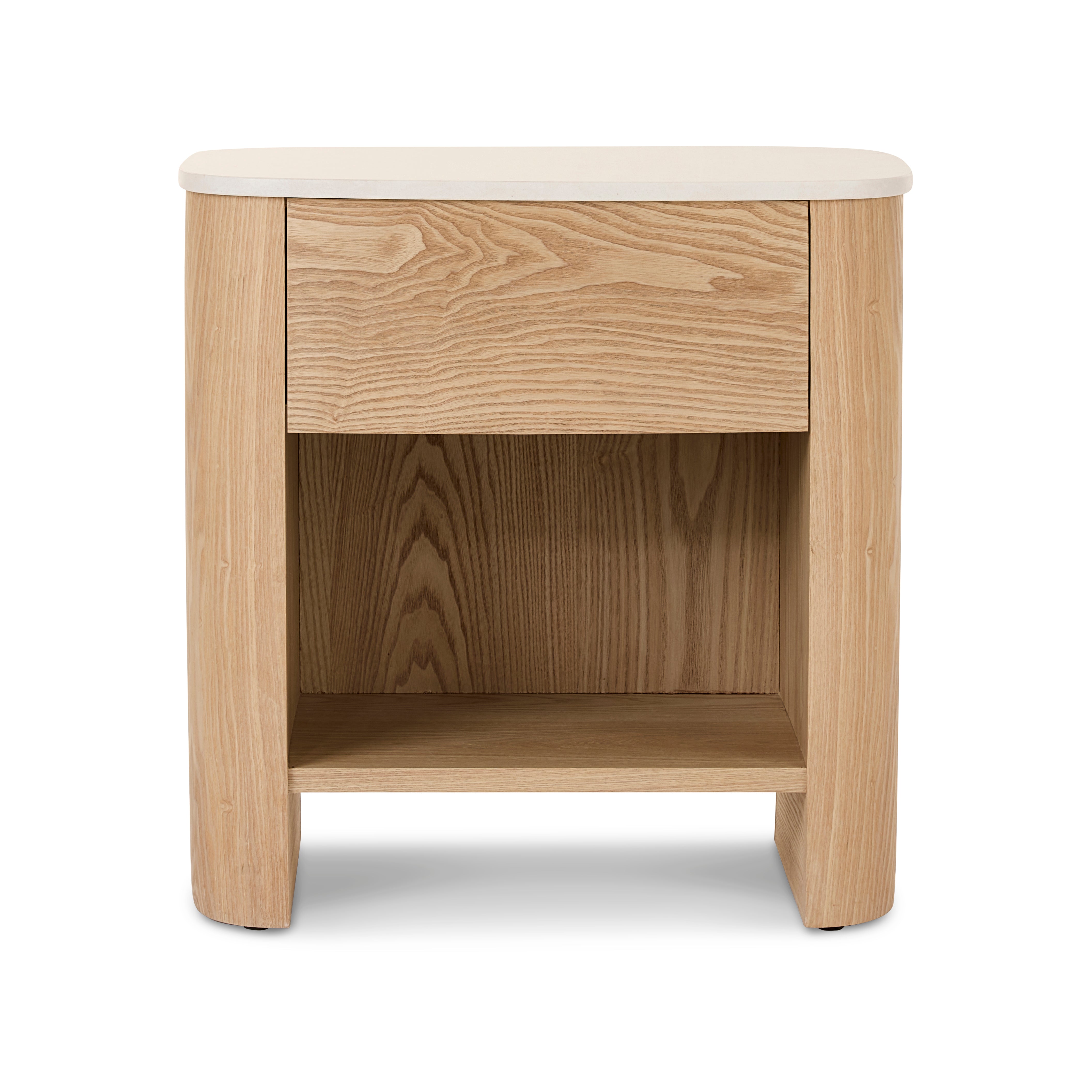 Athena Oak Bedside Table