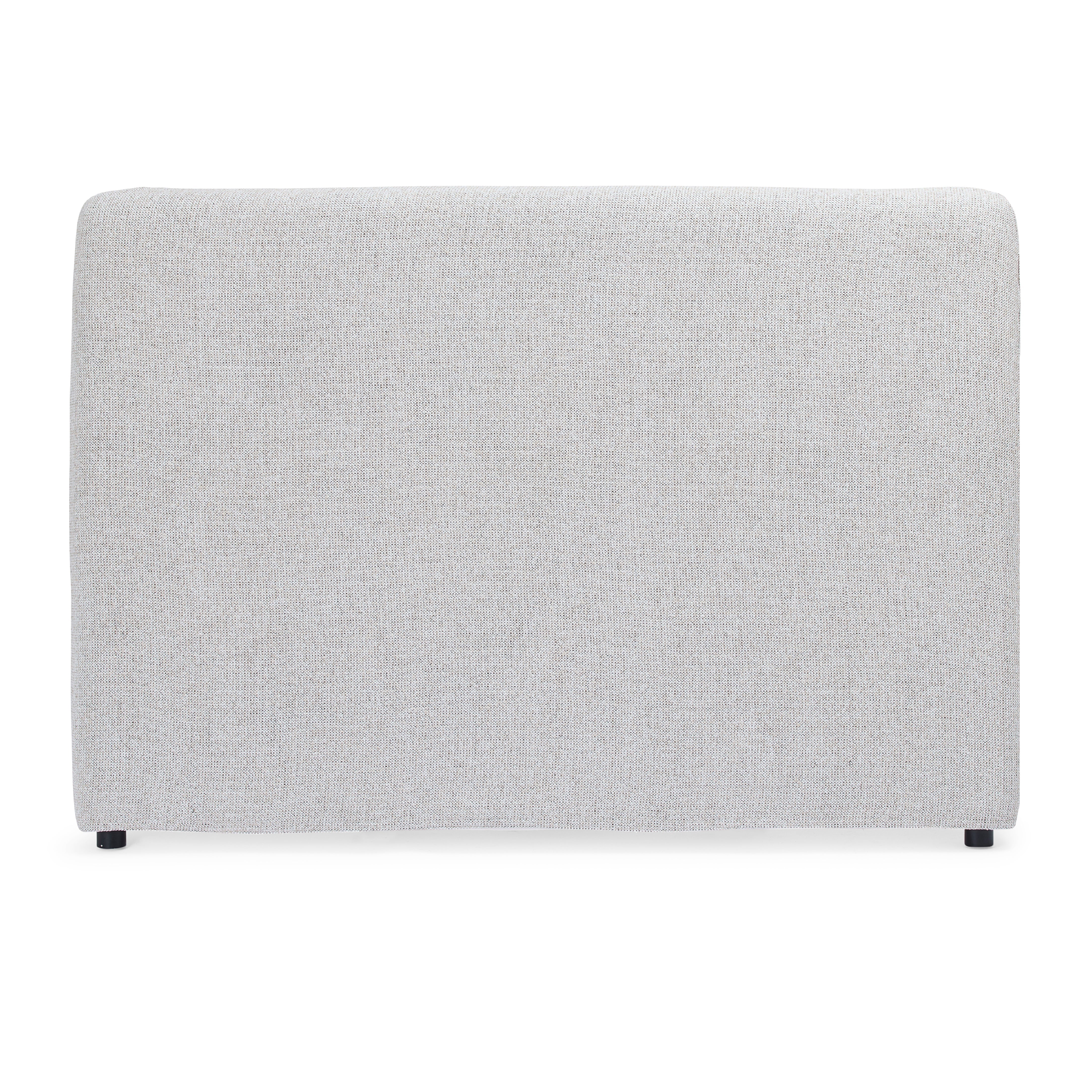 Beau Stone Melange Slip Cover King