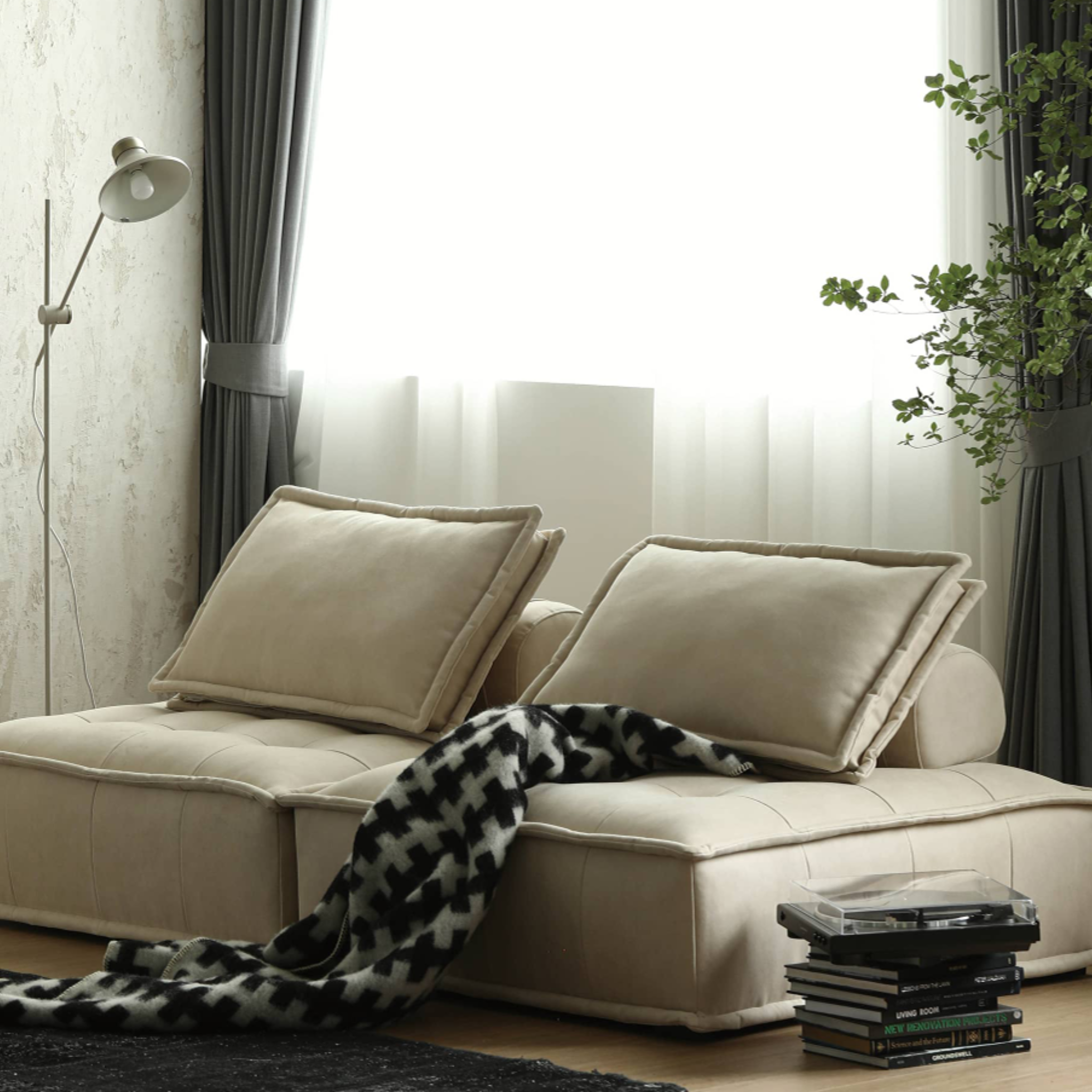 Belgravia Single Seater - Cream