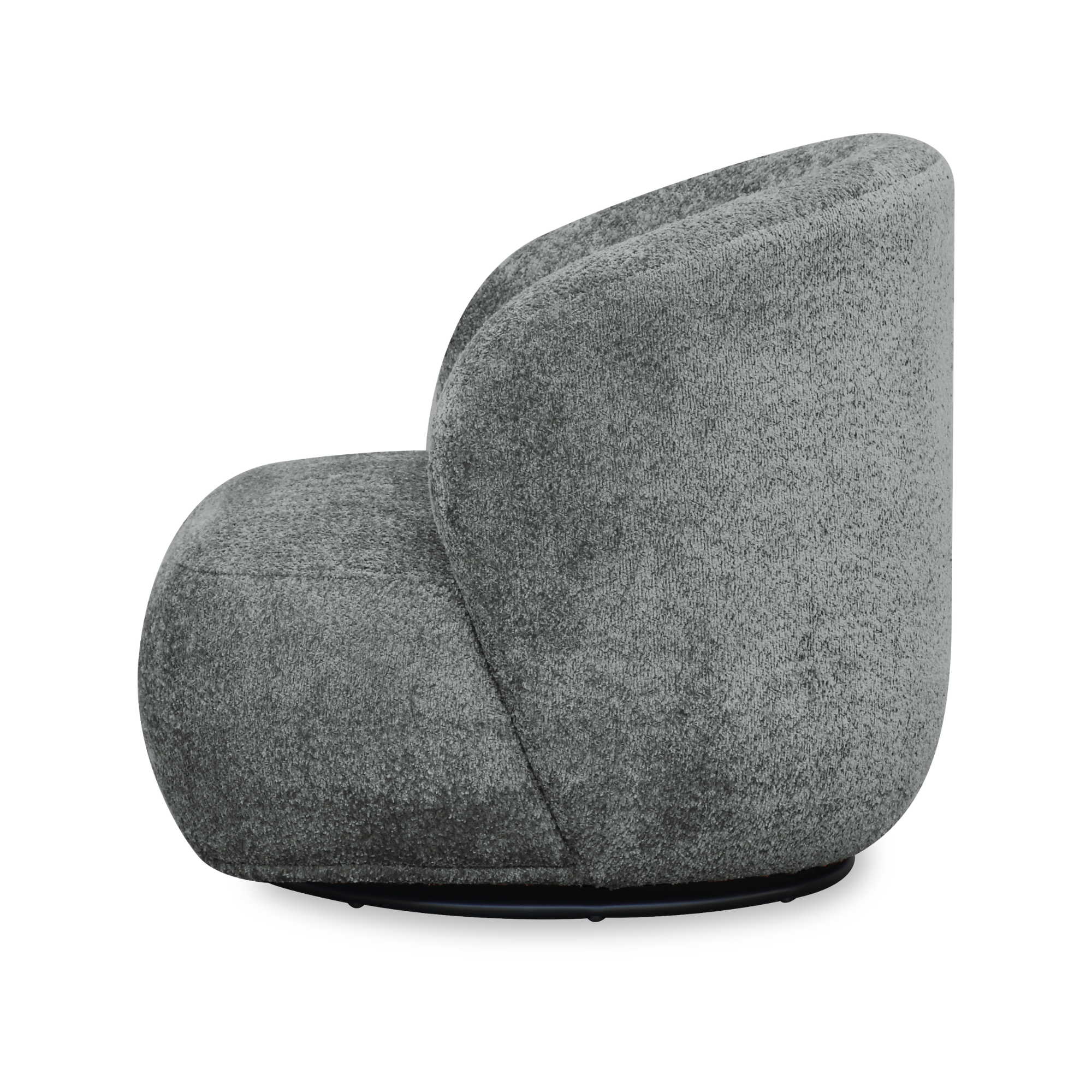 Byron Swivel 1 Seater - Grey