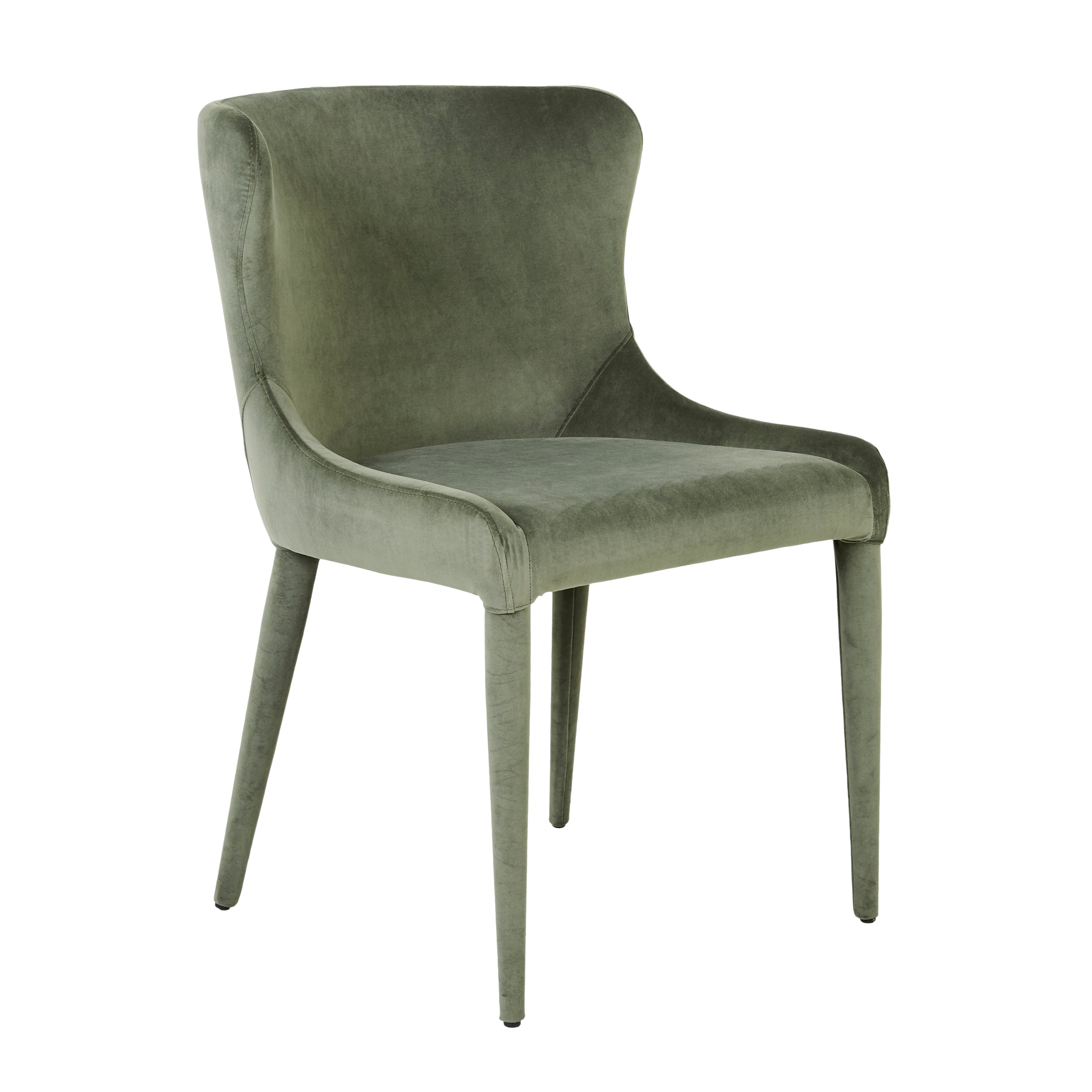 Claudia Dining Chair - Cypress Green Velvet