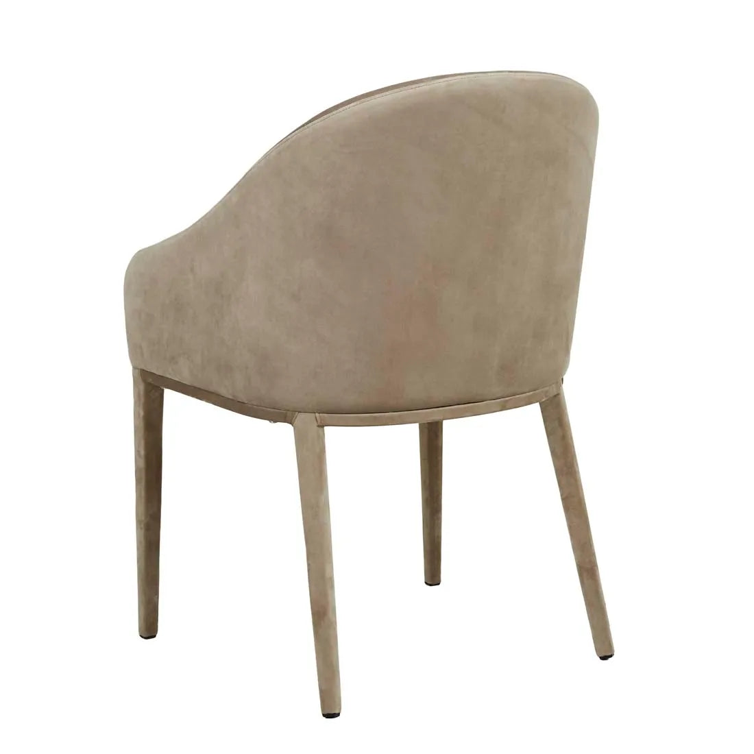 Gemma Dining Armchair - Beige Velvet