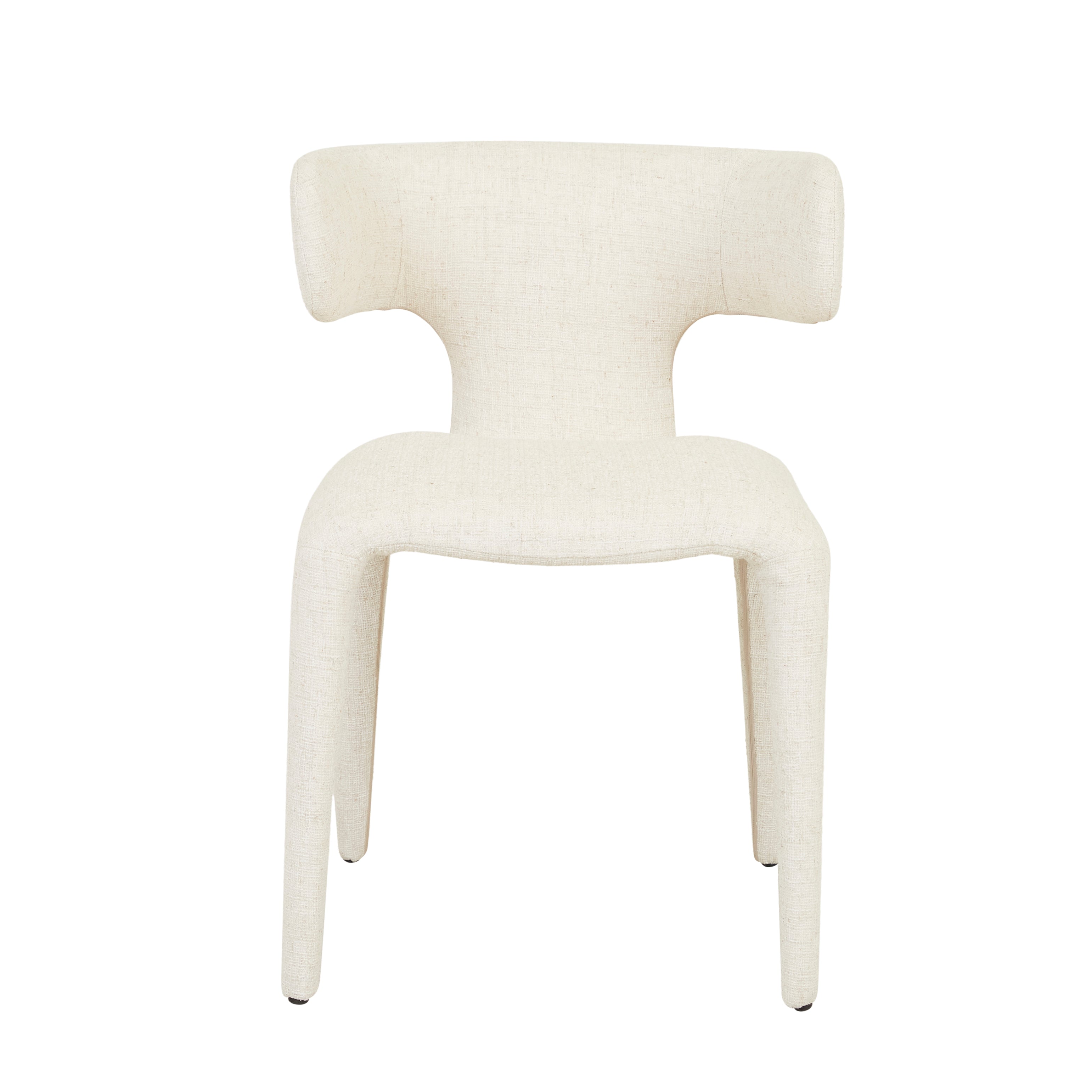 Hector Dining Armchair - Porcelain Weave