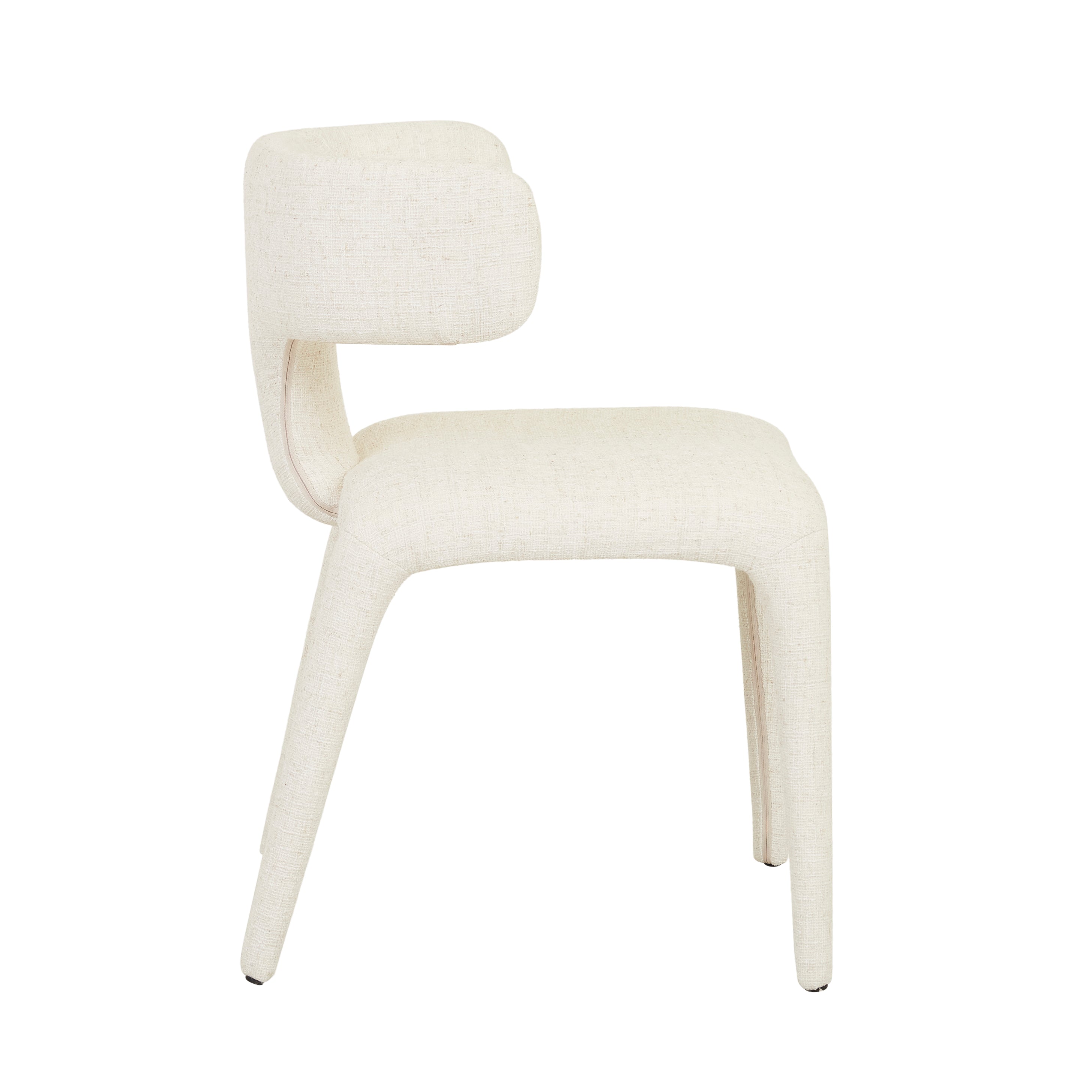 Hector Dining Armchair - Porcelain Weave