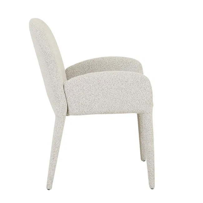 Jules Dining Armchair - Cloud Boucle