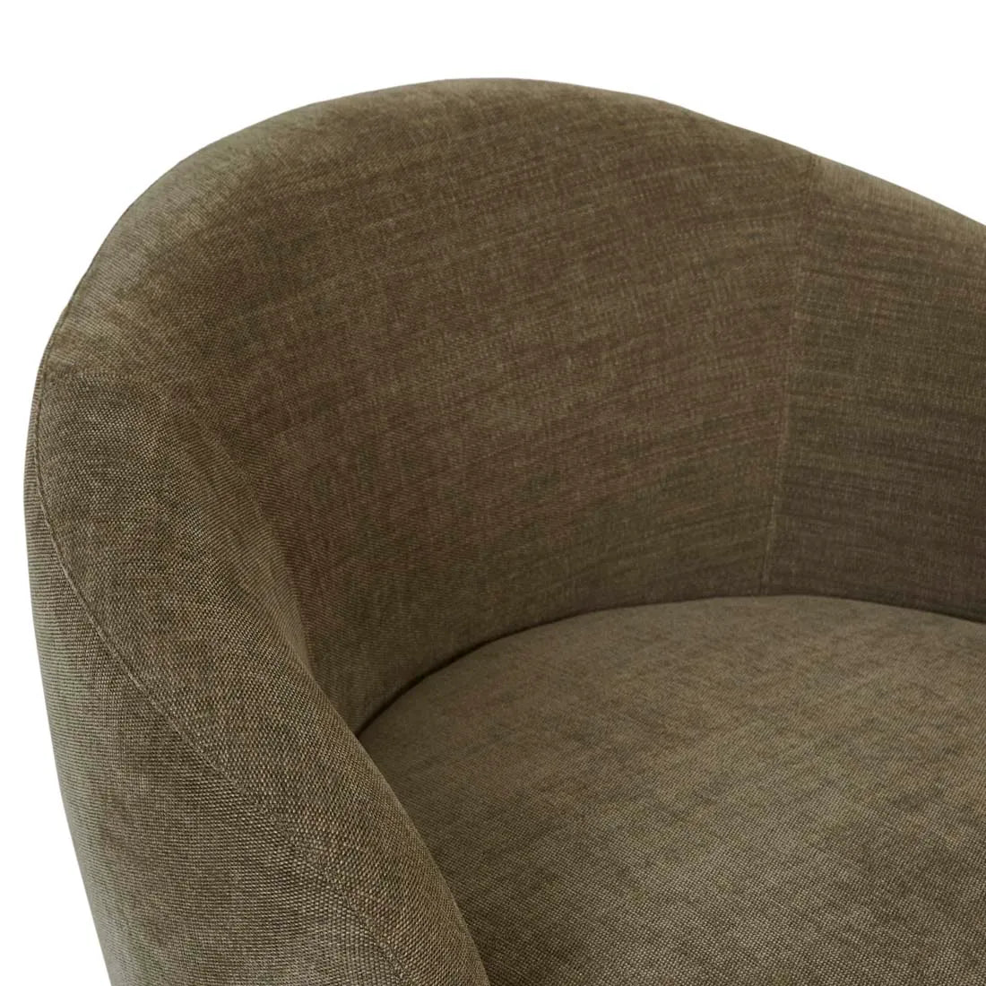 Juno Pod Occasional Chair - Copeland Olive - Natural Ash