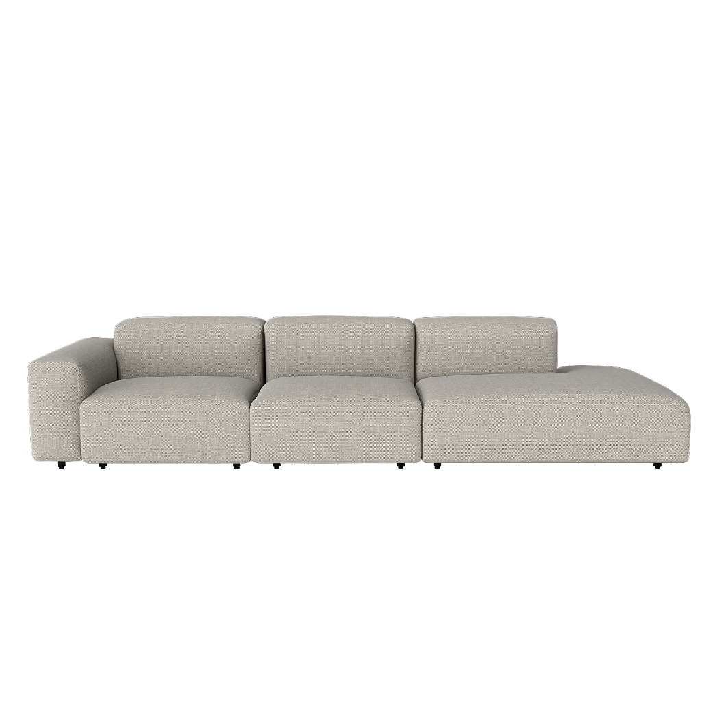 Cheese Modular Sofa - Light Grey