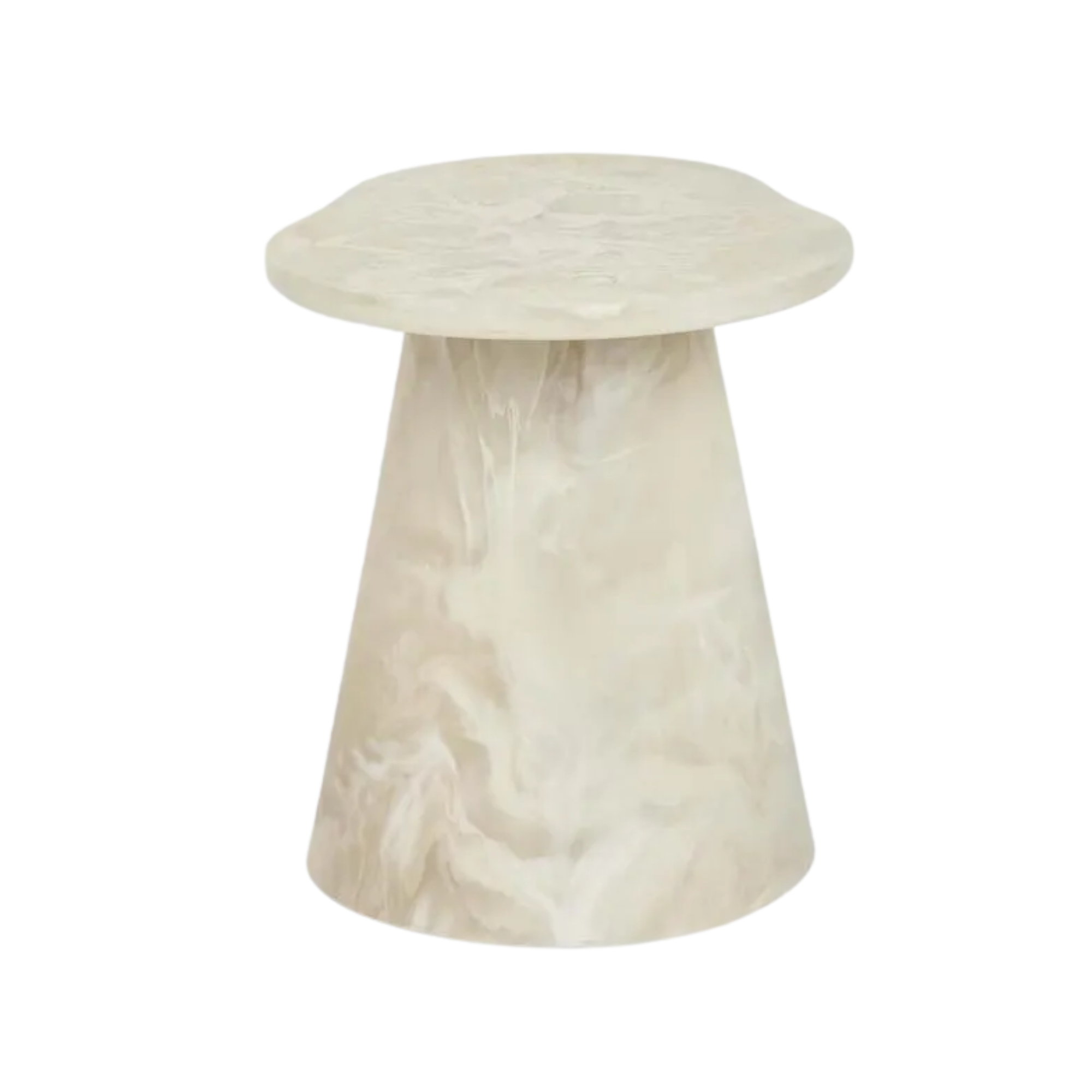 Cloud Resin Side Table White (ETA 19-04-2026)