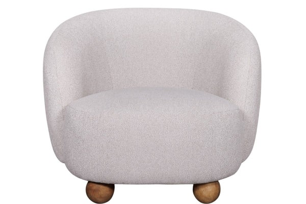 Cove Chair 85x90x73cm Grey Beige