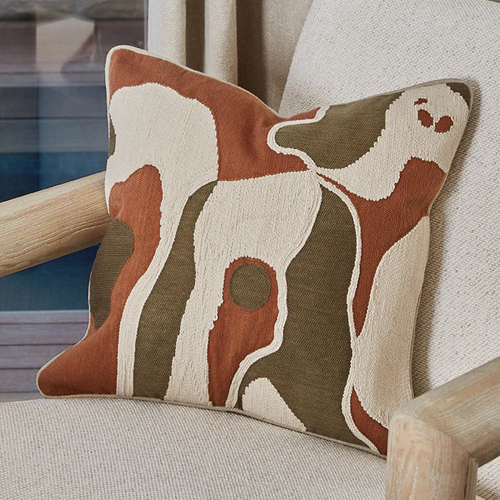 Creston Wood Armchair - Ivory