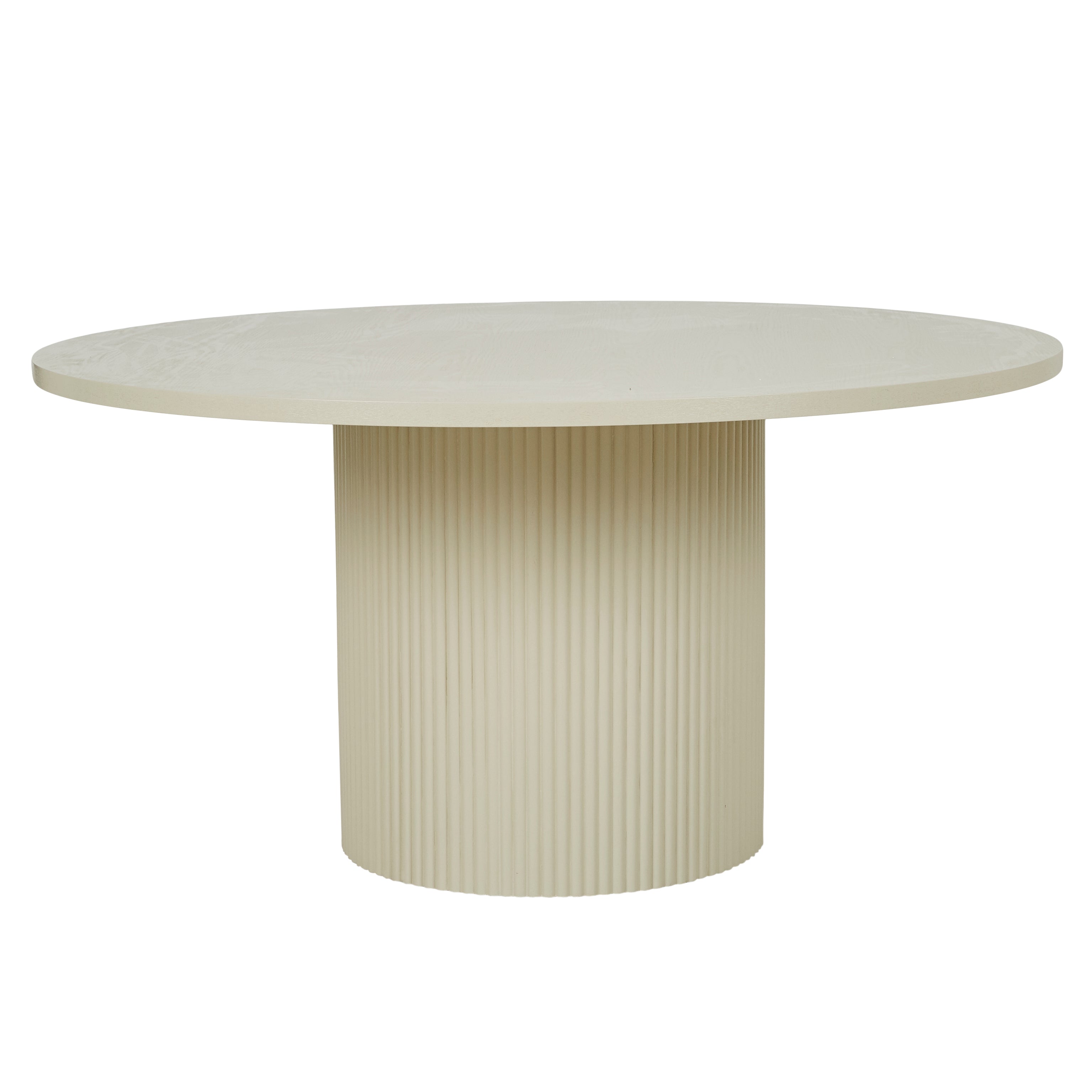Benjamin Ripple 150 Dining Table - Putty