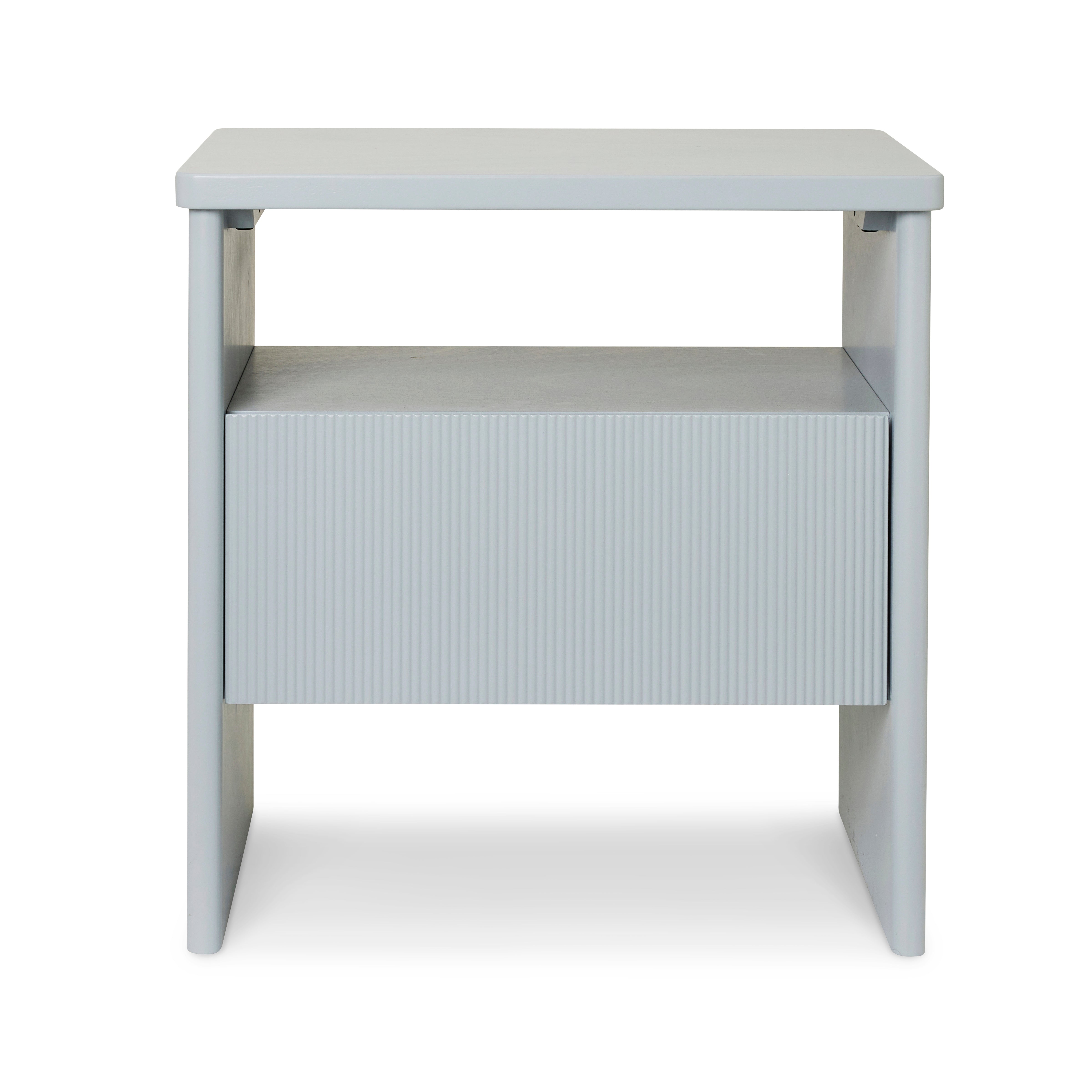 Darla Light Blue Bedside Table