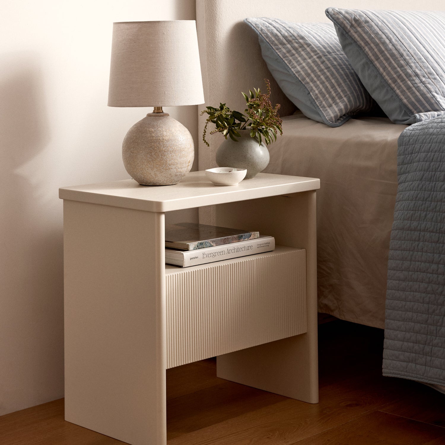 Darla Oat Bedside Table