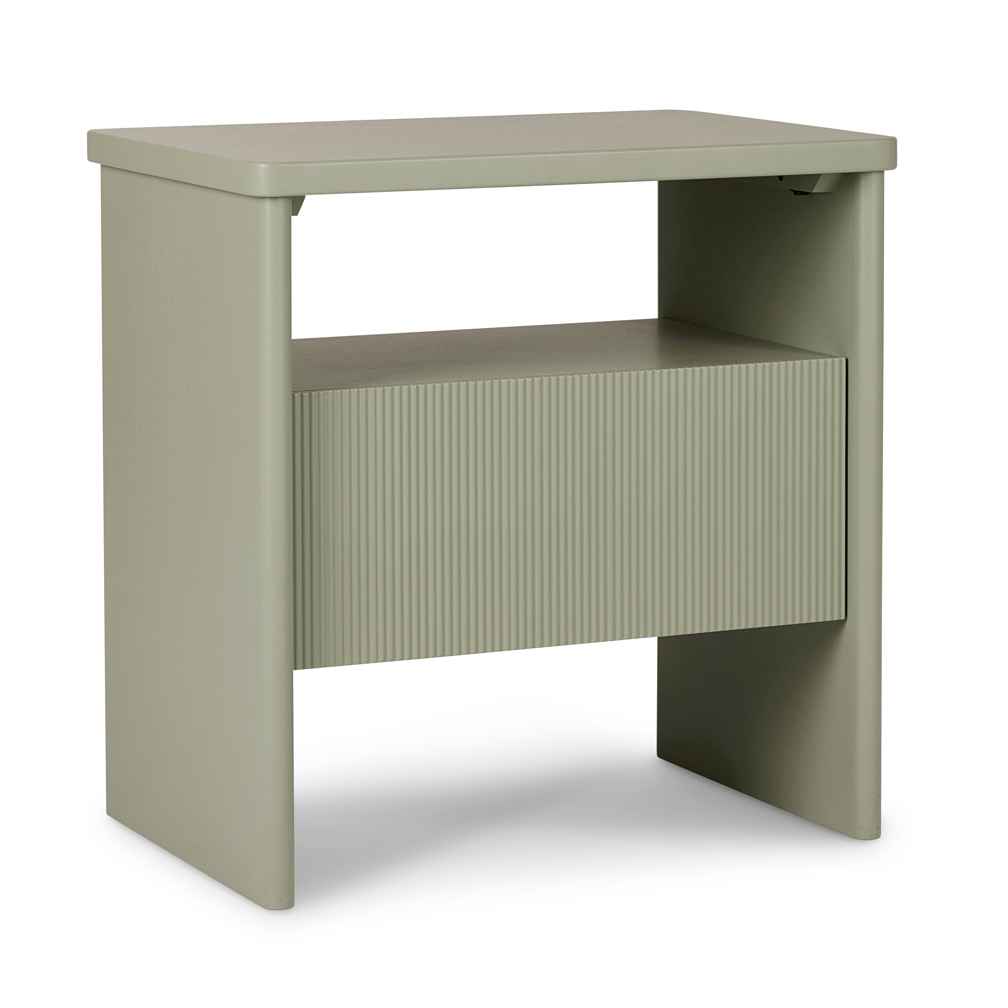 Darla Sage Green Bedside Table