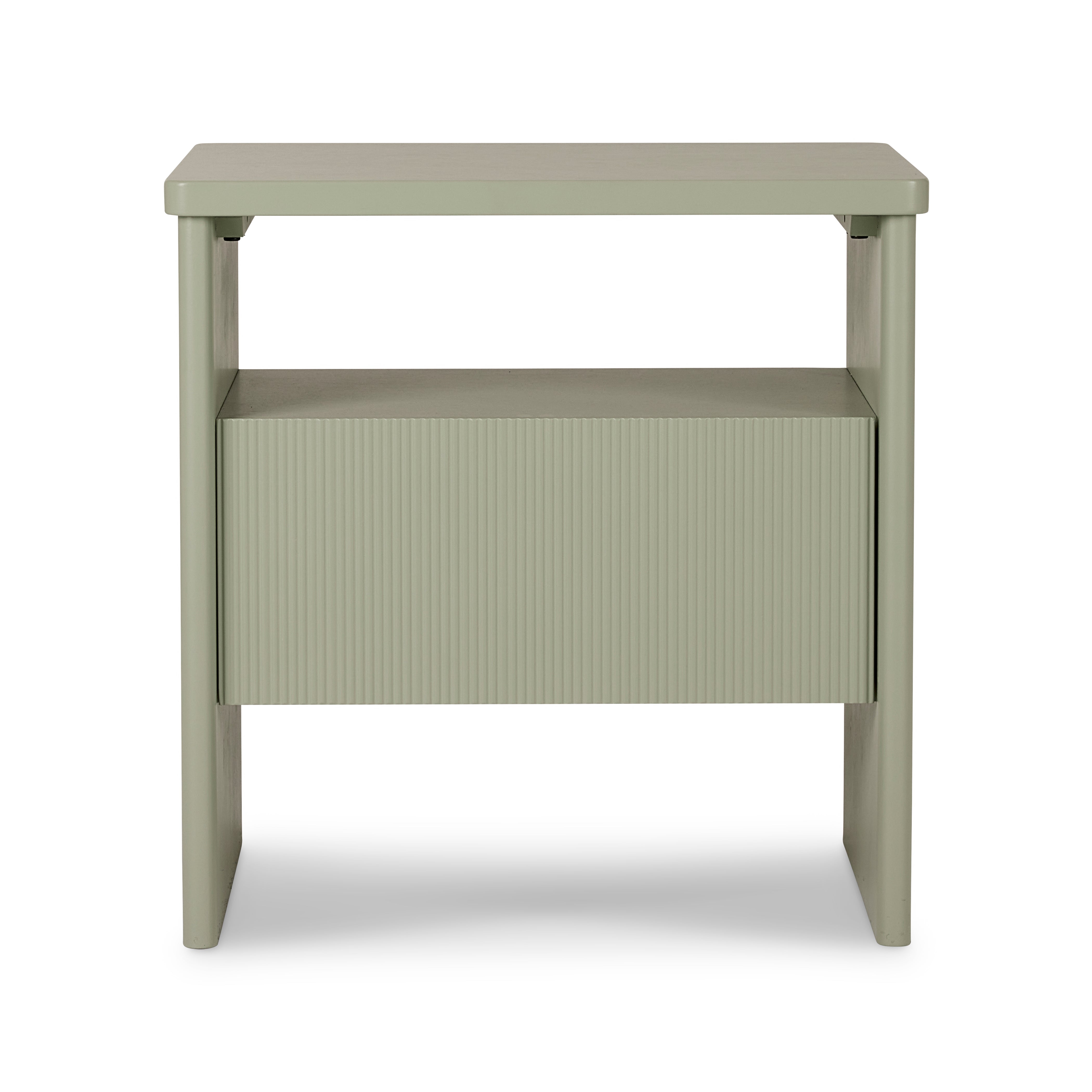 Darla Sage Green Bedside Table