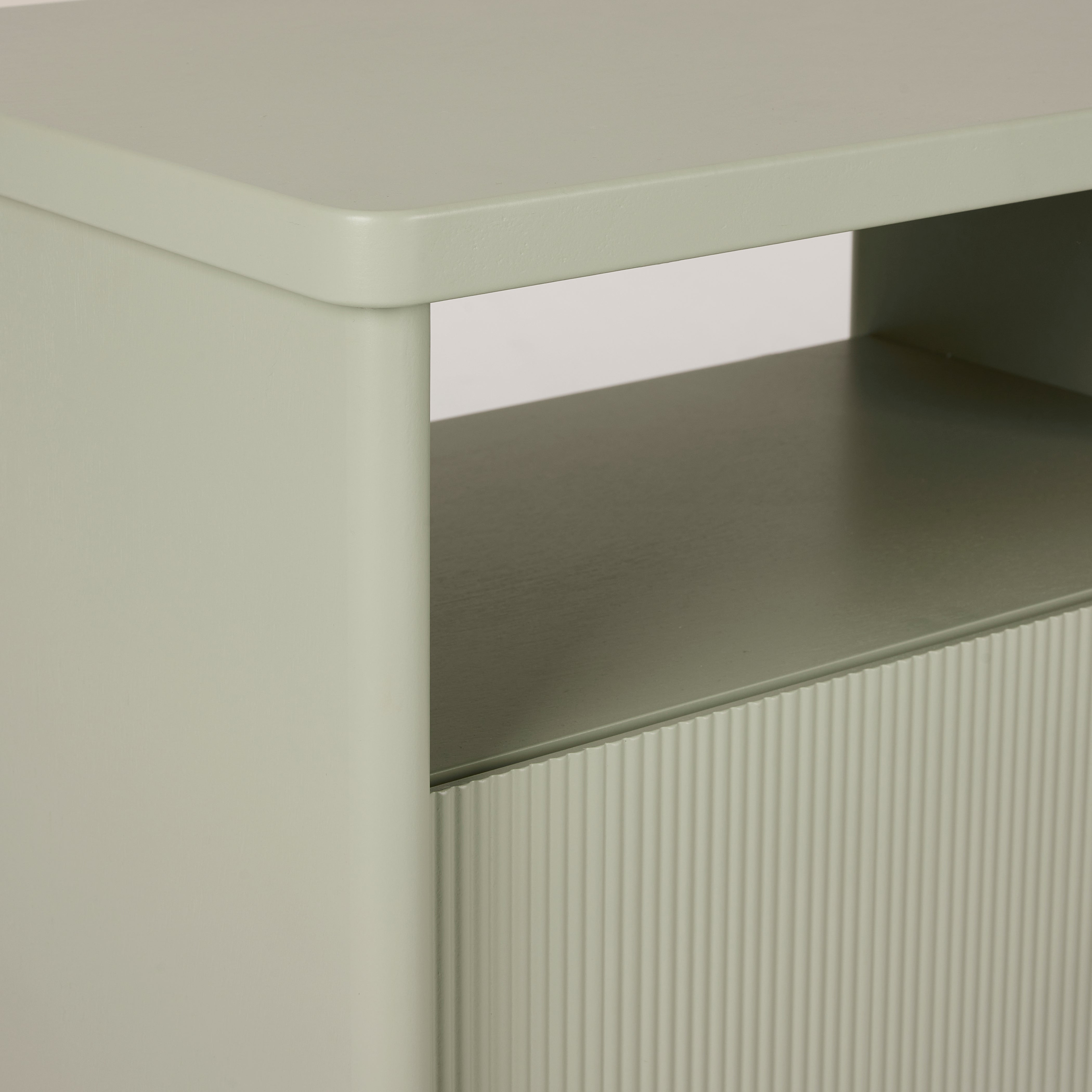 Darla Sage Green Bedside Table
