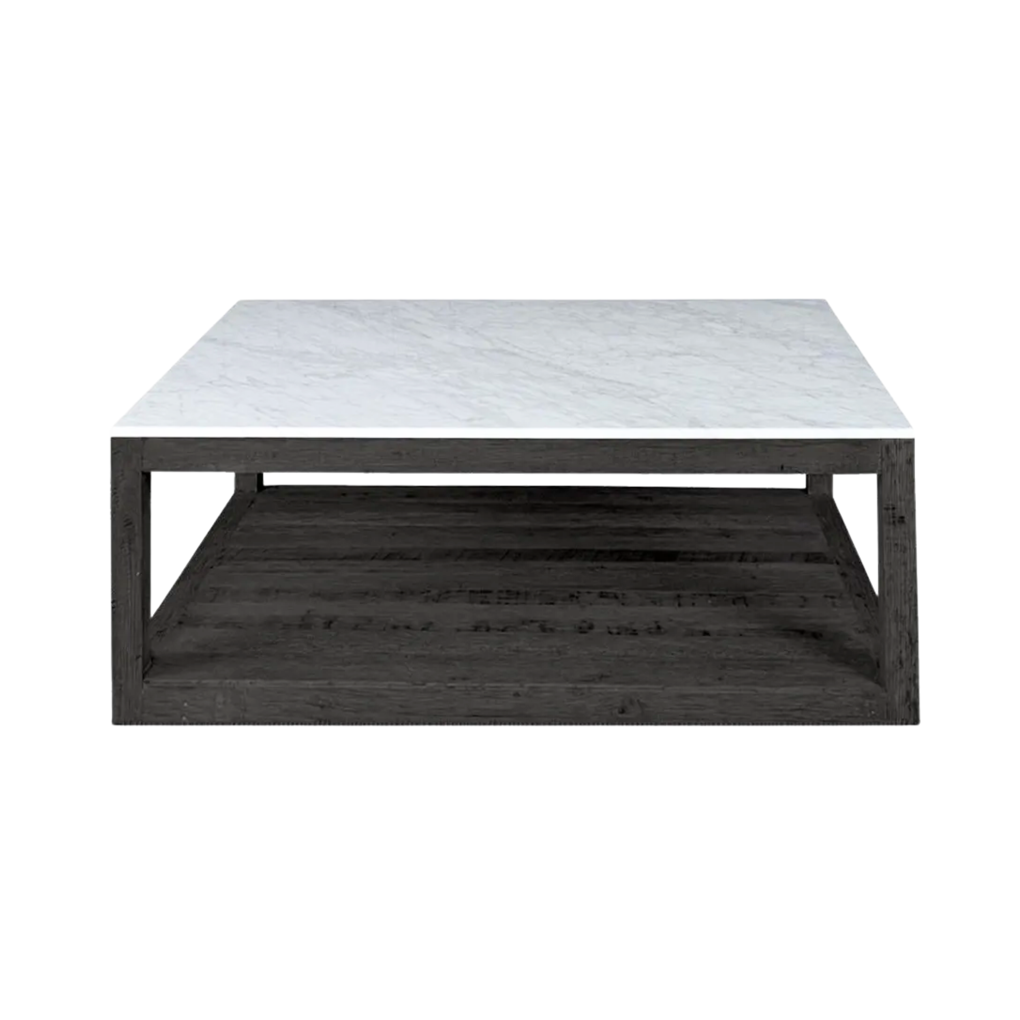 Denver Marble Coffee Table Black & White