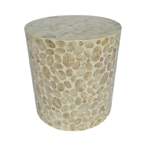 Elodie Pearl Stool--Natural