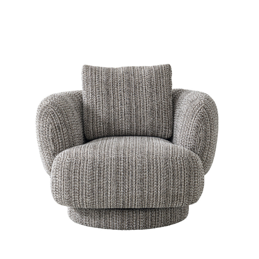 Flint Swivel Chair - Grey