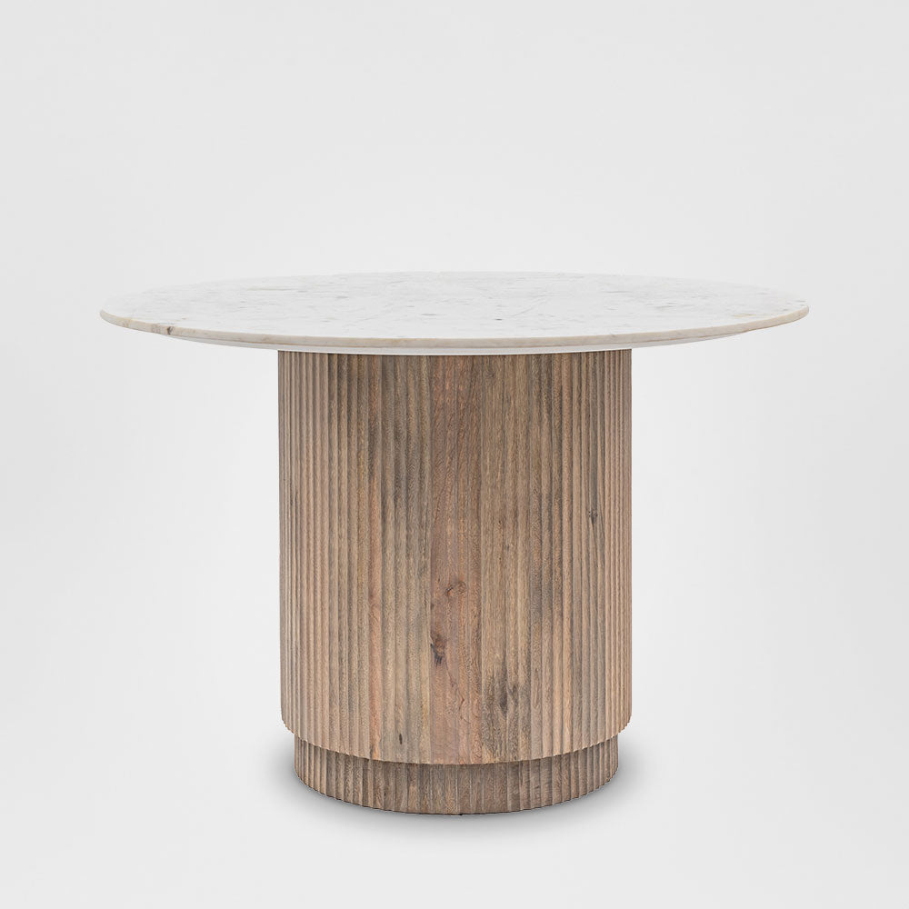 Marmo Round Dining Table 110x110x75cm