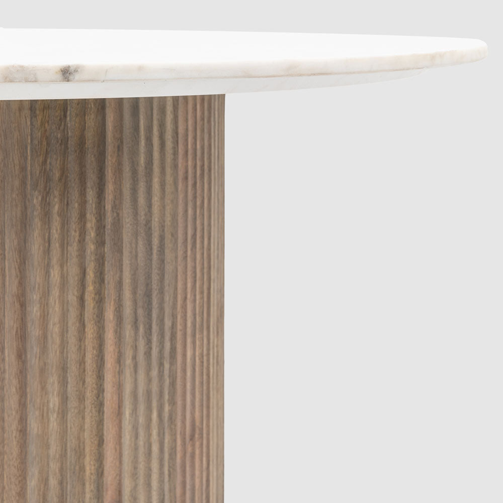 Marmo Round Dining Table 110x110x75cm