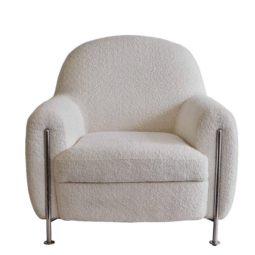 Hamburg Lounge Chair - Cream
