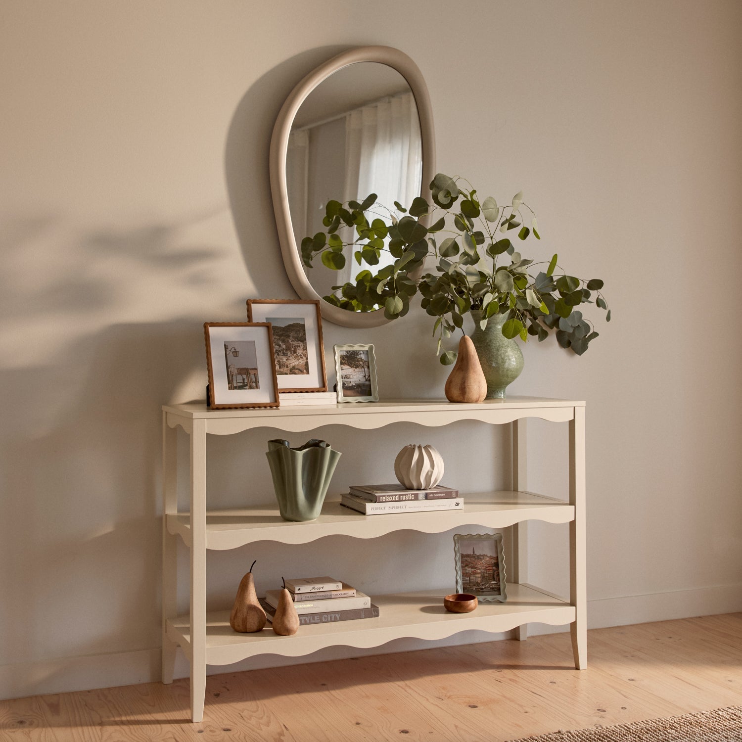 Hanson Oat Console Shelves
