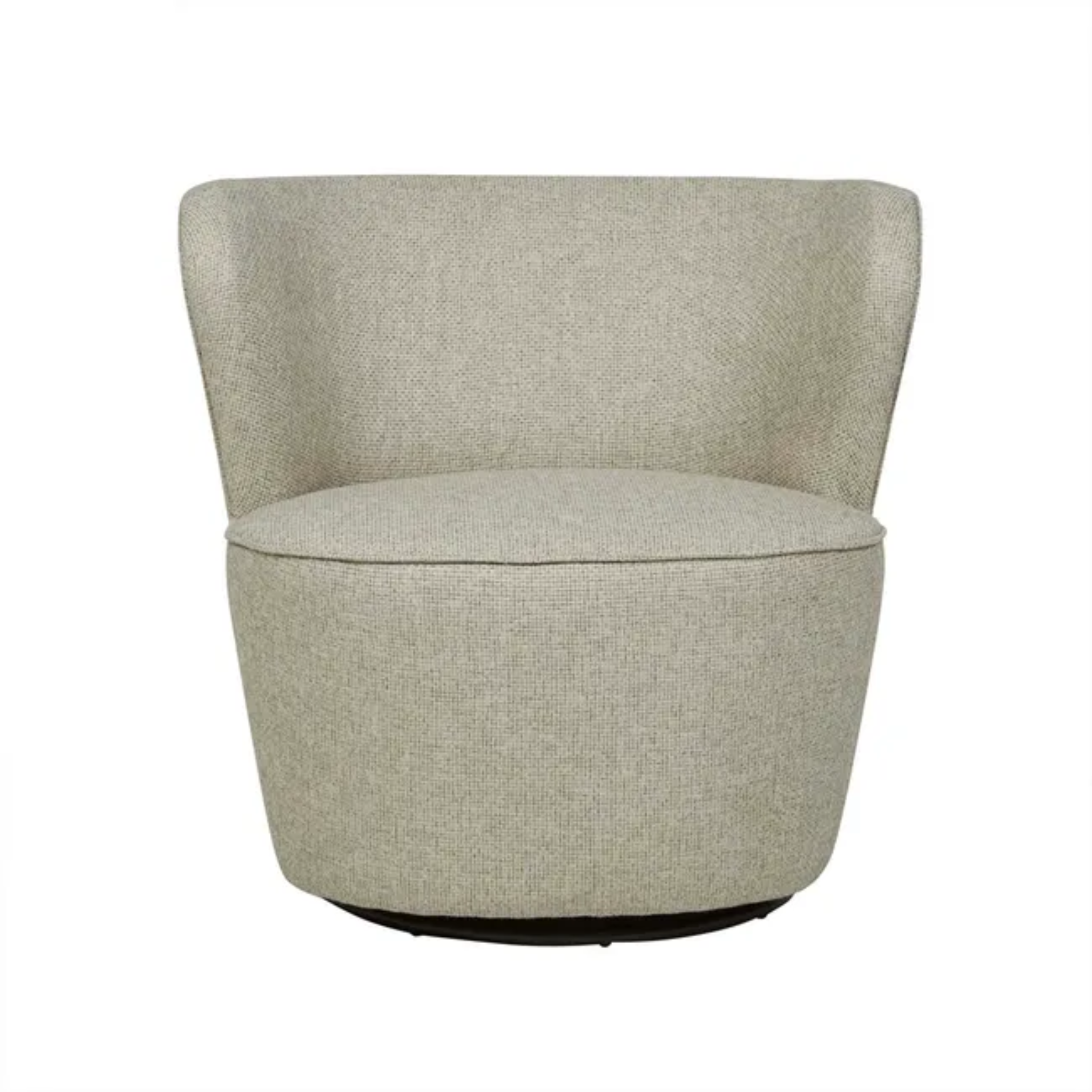 Kennedy Swivel Occasional Chair - Pebble