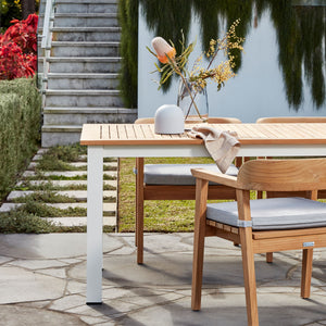 Rome Teak Outdoor Dining Chair